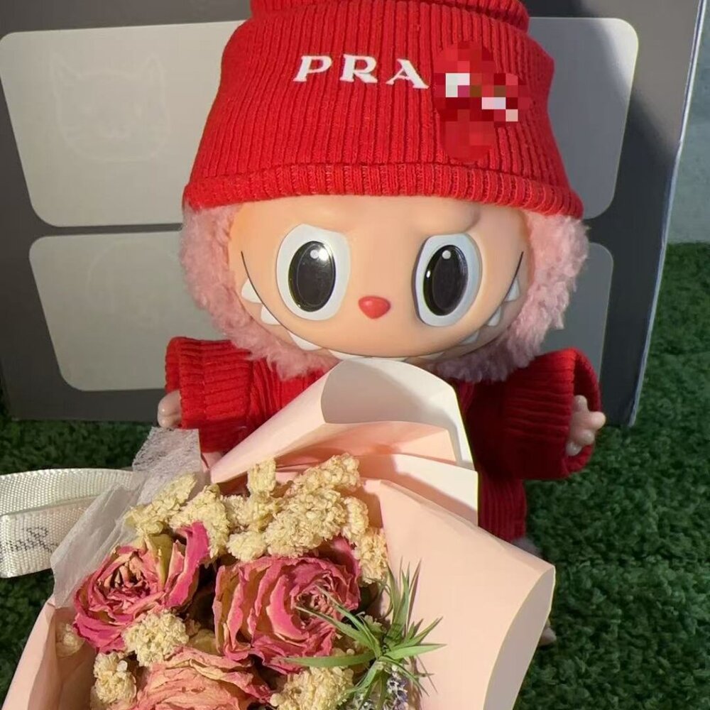 Labubu Luxury Clothing Set Without Doll Clothes Only Free One Boutique Flowers